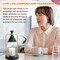 Candle Warmer Lamp with Timer, Dimmable Candle Lamp Warmer Electric Candle Warmer Compatible with Small and Large Scented Candles, Candle Melter for Bedroom Home Decor Gifts for Mom (Black)